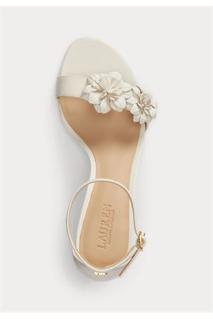Allie M Flwr-Sandals-Heel Sandal-Soft Nappa LAUREN RALPH LAUREN | Sandalo | 802P10640001